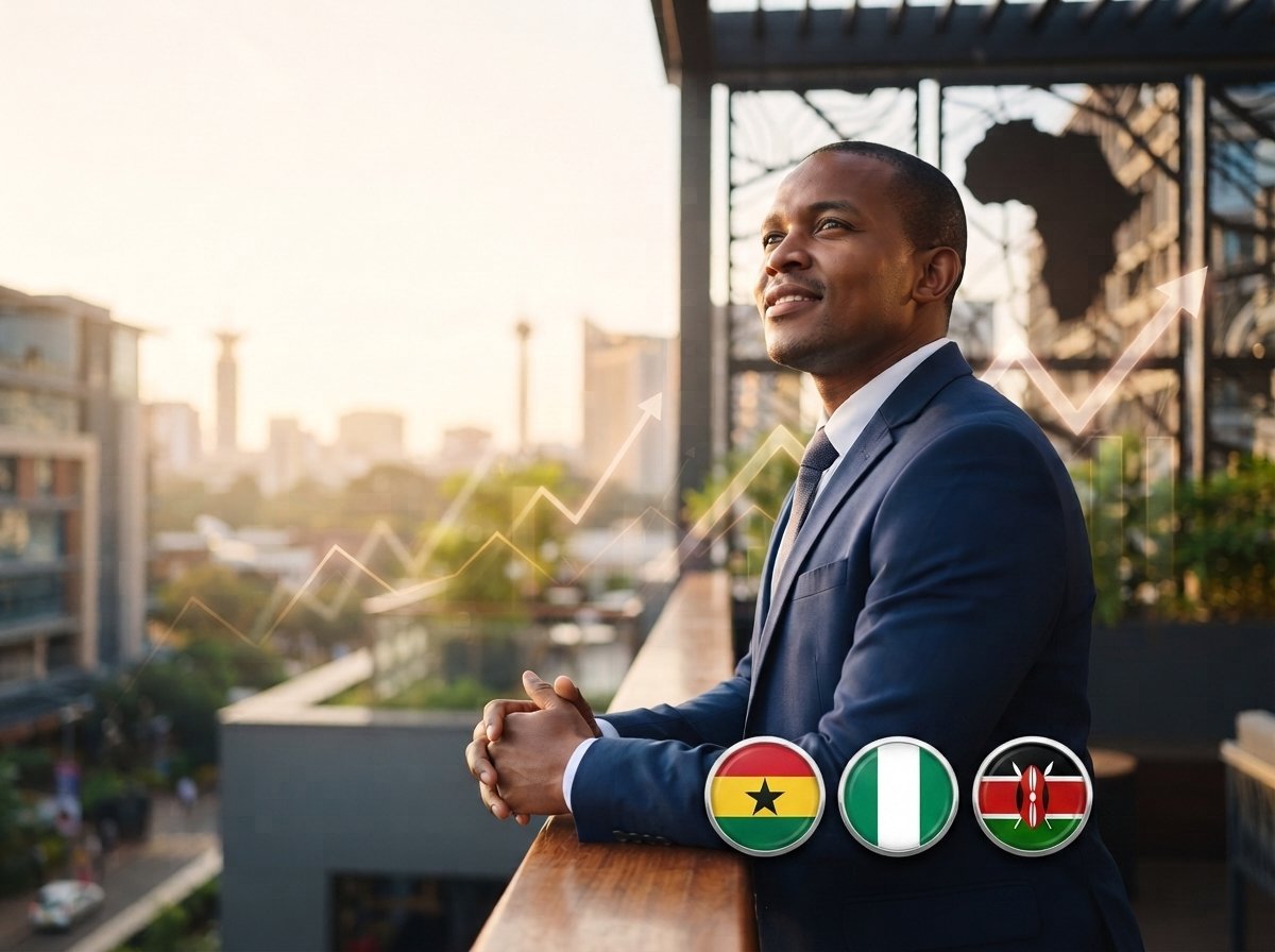 Invest across African exchanges and companies - Ghana, Nigeria, Kenya