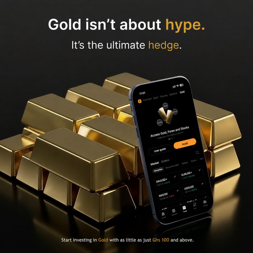 Gold isnt about hype. It is the ultimate hedge