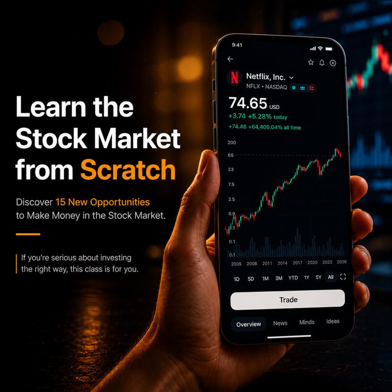 Learn the stock market from scratch